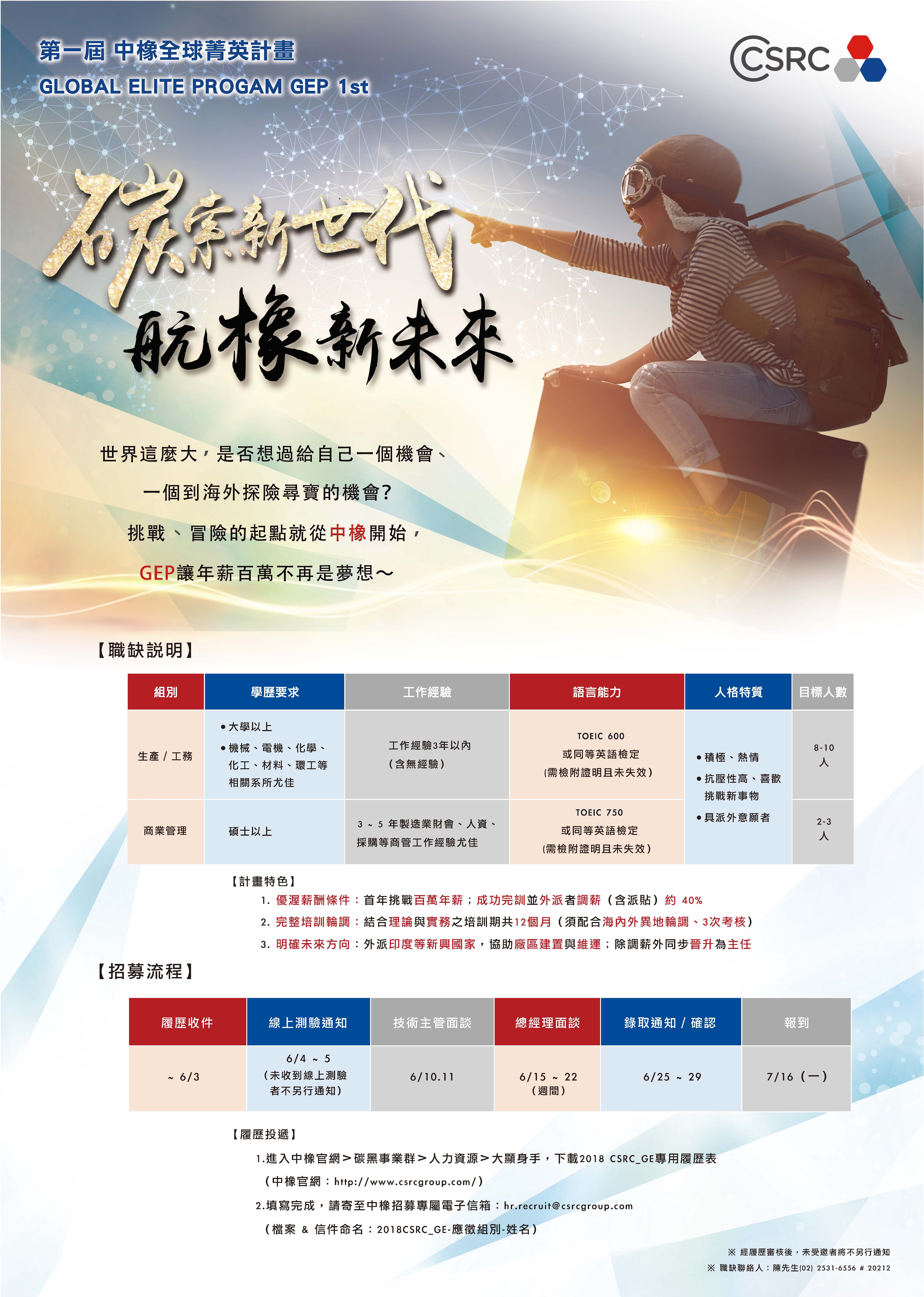 CSRC GEP 計畫說明